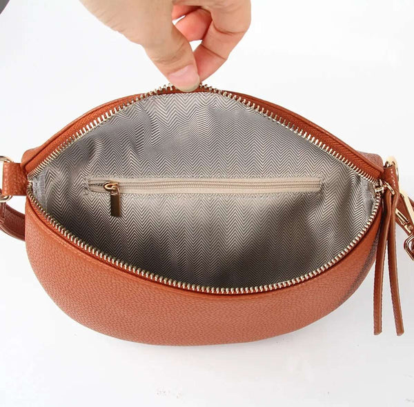 889 - 02 Crossbody Bag - Justine Brooks Design - Painted Door on Main