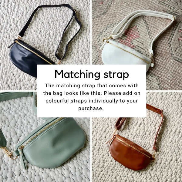 889 - 02 Crossbody Bag - Justine Brooks Design - Painted Door on Main