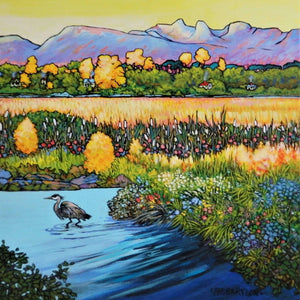 'The Marsh, The Meadow, The Mountain' Wood Puzzle - StumpCraft - Painted Door on Main