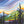 890 - 04 'Comin' Round the Mountain' Wood Puzzle - StumpCraft - Painted Door on Main
