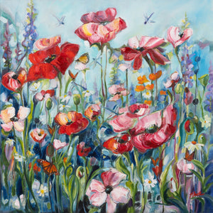 Michelle Austen 'Blooming Hope' Wood Puzzle - Painted Door on Main