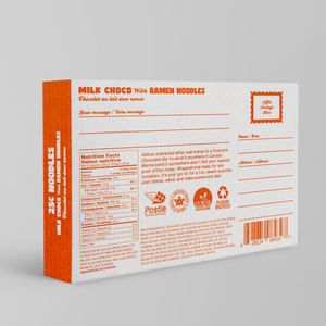 COMING SOON Ramen Noodle Milk Postcard Chocolate Bar