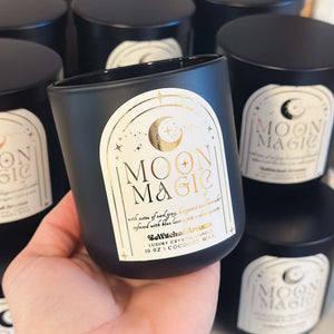 Moon Magic Luxury Crystal Candle