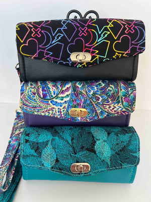 042-12 Necessary Clutch Wallet - Sheila's Satchels - Painted Door on Main