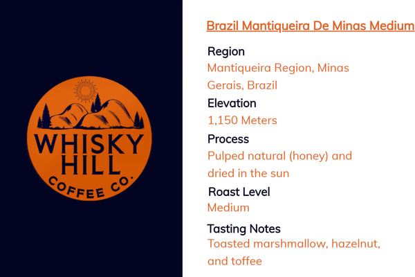 853-02 Brazil Medium Roast - Whisky Hill Coffee