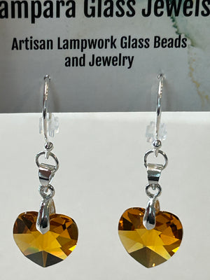 Beads + Sterling Silver Earring