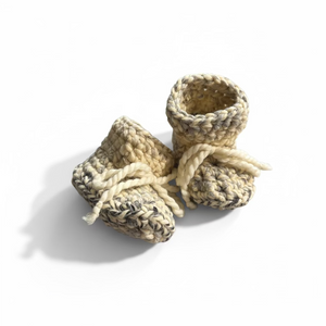 Crocheted Baby Booties