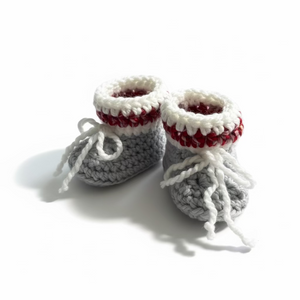 Crocheted Baby Booties