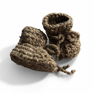 Crocheted Baby Booties