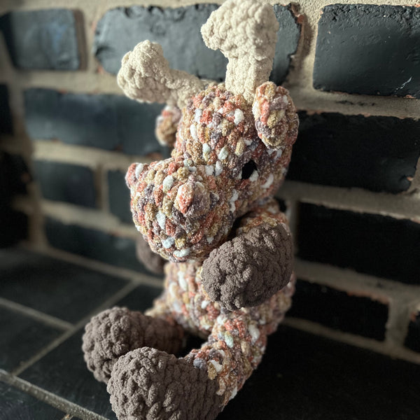 096-12 Forest Creatures - Willing Hands Crochet - Painted Door on Main