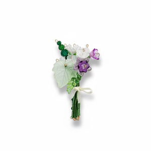 Crystal Blooms Fridge Magnet Bouquet