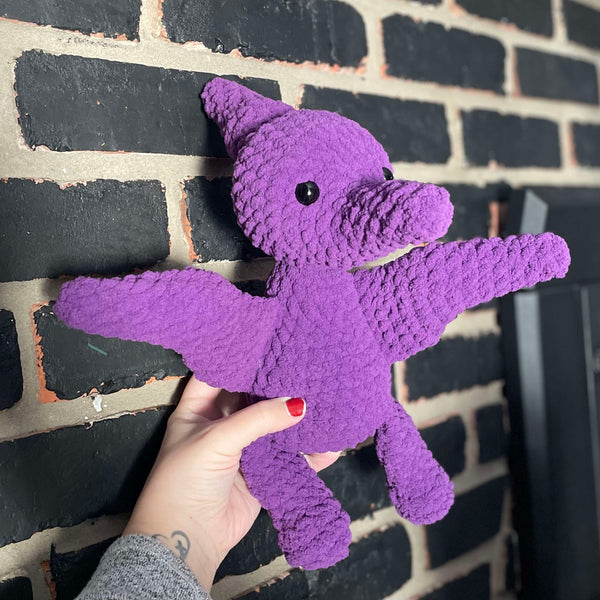 096-23 Plushy Dinos - Willing Hands Crochet