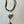 Lampwork Glass + Leather Tassel Necklace (Long)
