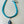 Lampwork Glass + Cotton Cord Drop Necklace (Short)