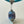 Lampwork Glass + Cotton Cord Drop Necklace (Short)
