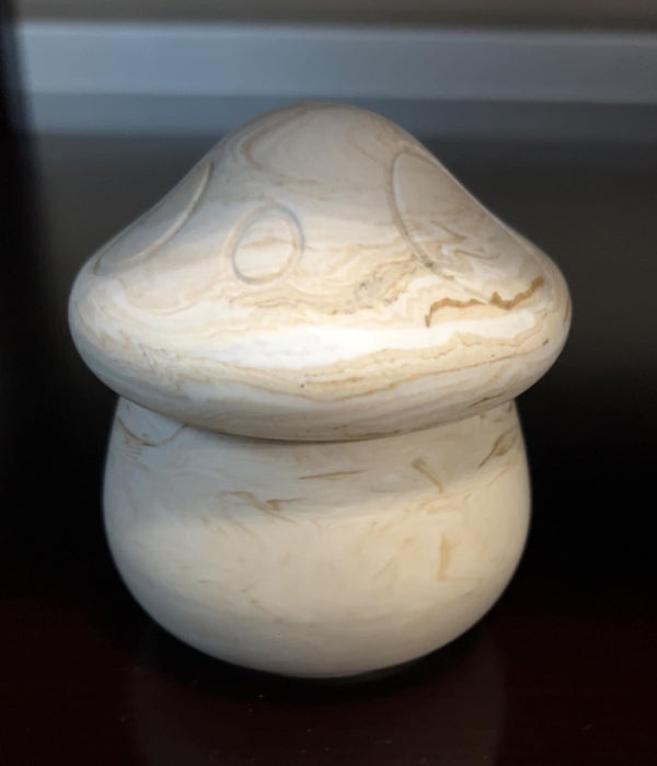 113-17 Mushroom Jar - Flickering Aromas