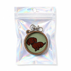 Acrylic + Wood Pet Keychains