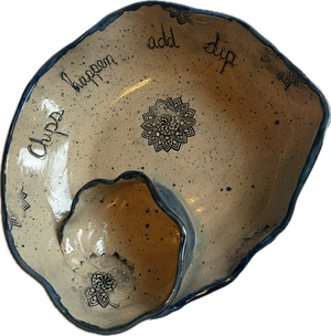 Clay Chip + Dip Bowls