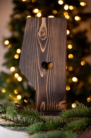 Alberta Wood Art Block