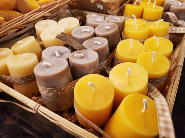 835-20 Beeswax Votives (3 pack) - CCBee's Natural Products