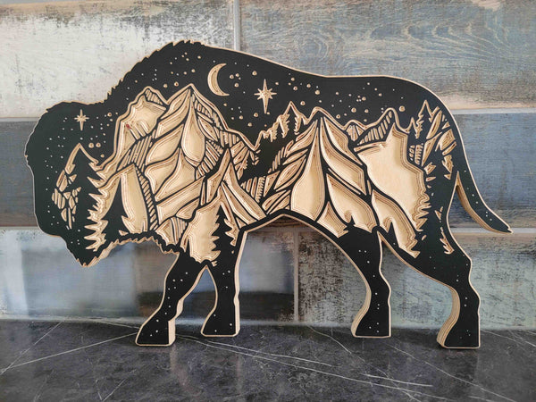 120-01 Carved Animal Art - KWoodCarve