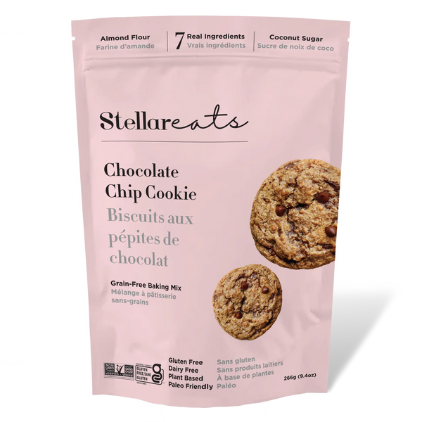 841-02 Grain Free Chocolate Chip Cookie Mix - Stellar Eats