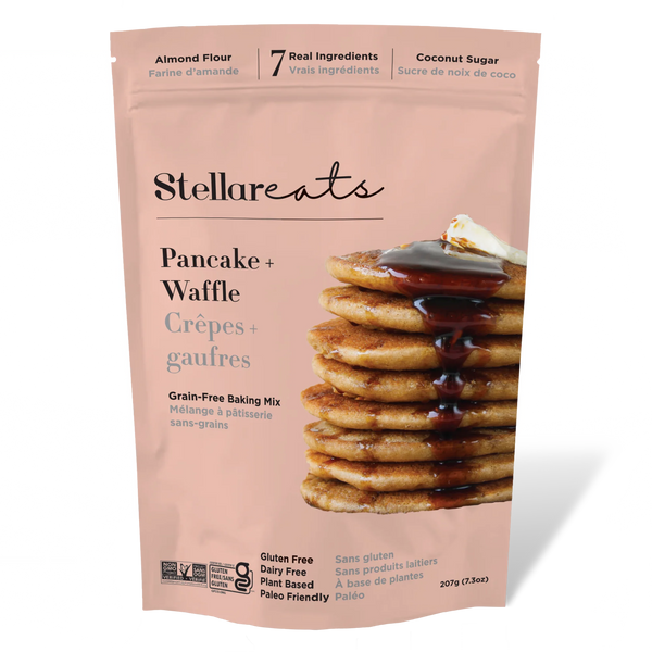 841-03 Grain Free Pancake + Waffle Mix - Stellar Eats
