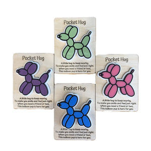 Acrylic Animal Pocket Hugs - Painted Door on Main