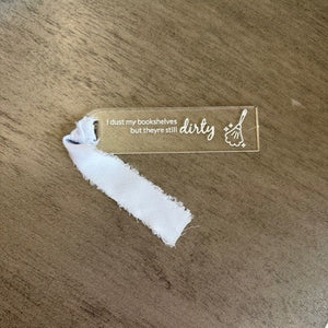 Clear Acrylic Bookmarks - Noodle Art - Painted Door on Main