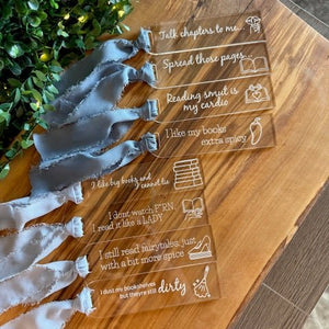 Acrylic Bookmarks - Noodle Art - Painted Door on Main