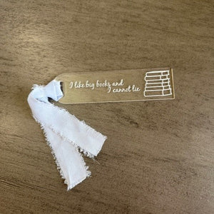 Clear Acrylic Bookmarks - Noodle Art - Painted Door on Main