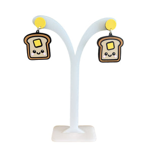 Acrylic Cut Earrings - Painted Door on Main
