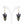 Acrylic Earrings - Painted Door on Main