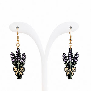 Acrylic Earrings - Painted Door on Main