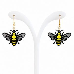 Acrylic Earrings - Painted Door on Main