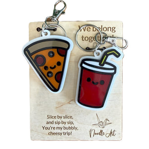 Acrylic Keychain Sets - Painted Door on Main