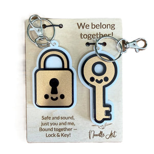 Acrylic Keychain Sets - Painted Door on Main