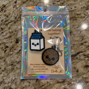 Acrylic Keychain Sets - Noodle Art - Painted Door on Main