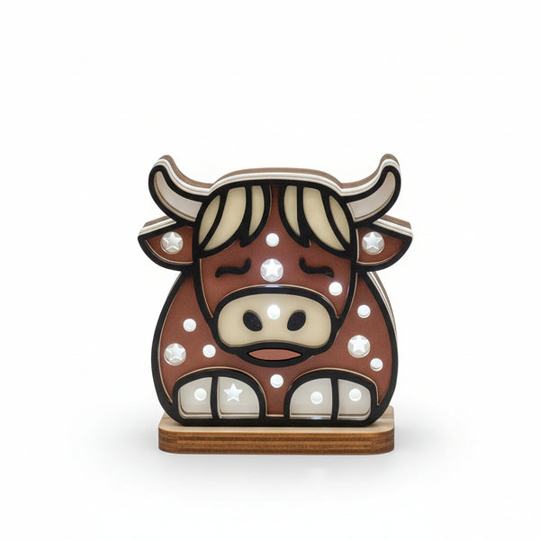 Acrylic & Wood Night Lights - Painted Door on Main