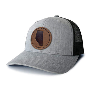 Alberta Leather Patch Hat - Painted Door on Main