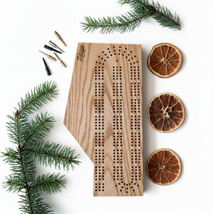 Alberta Sold Oak Crib Board - Painted Door on Main