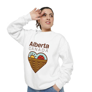 Alberta Vintage Heart Crewneck - Painted Door on Main