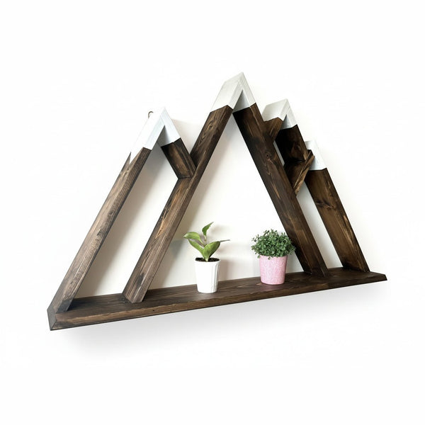 Alpine Mountain Shelf - Larcher Woods & Crafts - Painted Door on Main