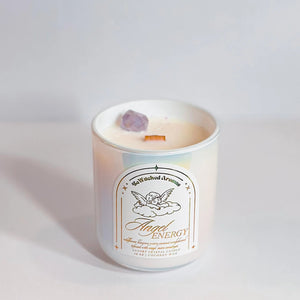 Angel Energy Luxury Crystal Candle - Painted Door on Main