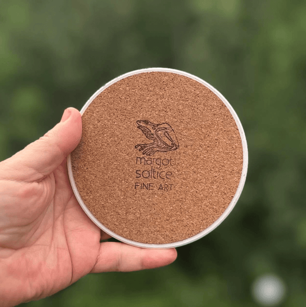 Art Coasters - Margo Soltice Fine Art - Painted Door on Main