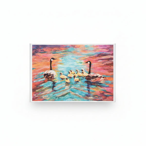 Art Greeting Cards - Betty Schriver Art - Painted Door on Main