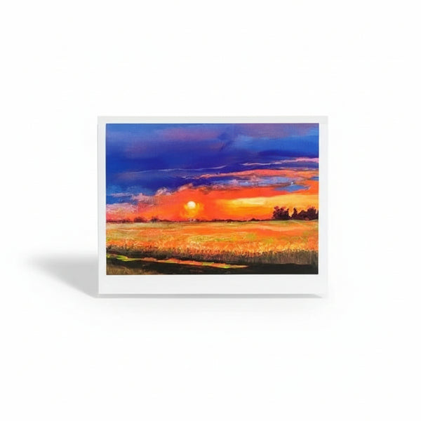 Art Greeting Cards - Betty Schriver Art - Painted Door on Main