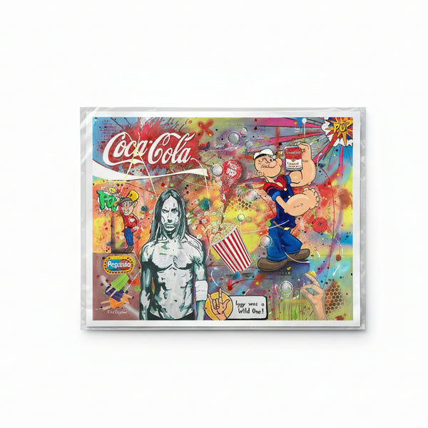 Art Prints 13x19" - Kevin Bigelow Art - Painted Door on Main