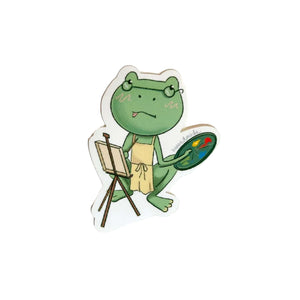 Art Stickers - HannadMade - Painted Door on Main