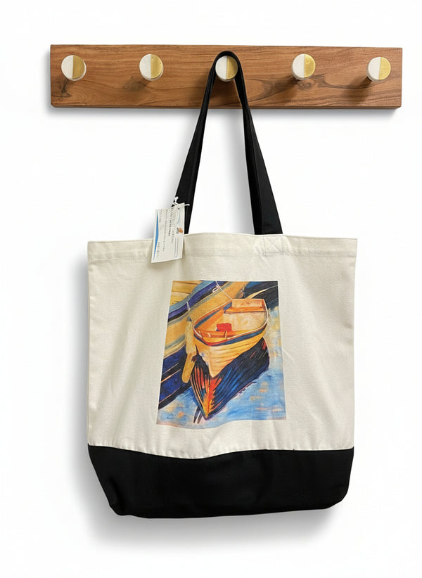 Art Tote Bags - Betty Schriver Art - Painted Door on Main